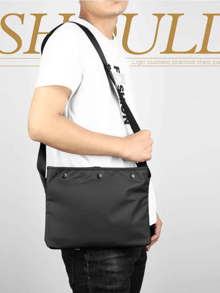 Men's large capacity design messenger bag men's Oxford fashion casual style high quality simple travel messenger shoulder bag
Men's large capacity design messenger bag men's Oxford fashion casual style high quality simple travel messenger shoulder bag
