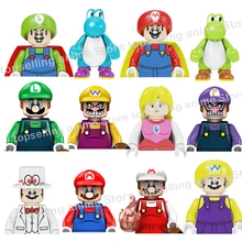 KDL 805 CY8001 Super Mario Bros Blocks Luigi mini Action toy Figure Building Blocks Toys Bricks Assemble Toys Gifts for children
KDL 805 CY8001 Super Mario Bros Blocks Luigi mini Action toy Figure Building Blocks Toys Bricks Assemble Toys Gifts for children