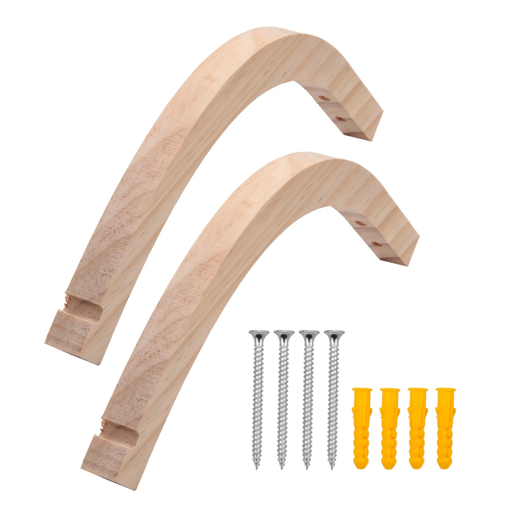 

Wooden Wall Hooks,Plant Hangers Indoor,Wall Mounted Plant Hooks for Hanging Plants,Flower Bracket,Wind Chimes Hooks