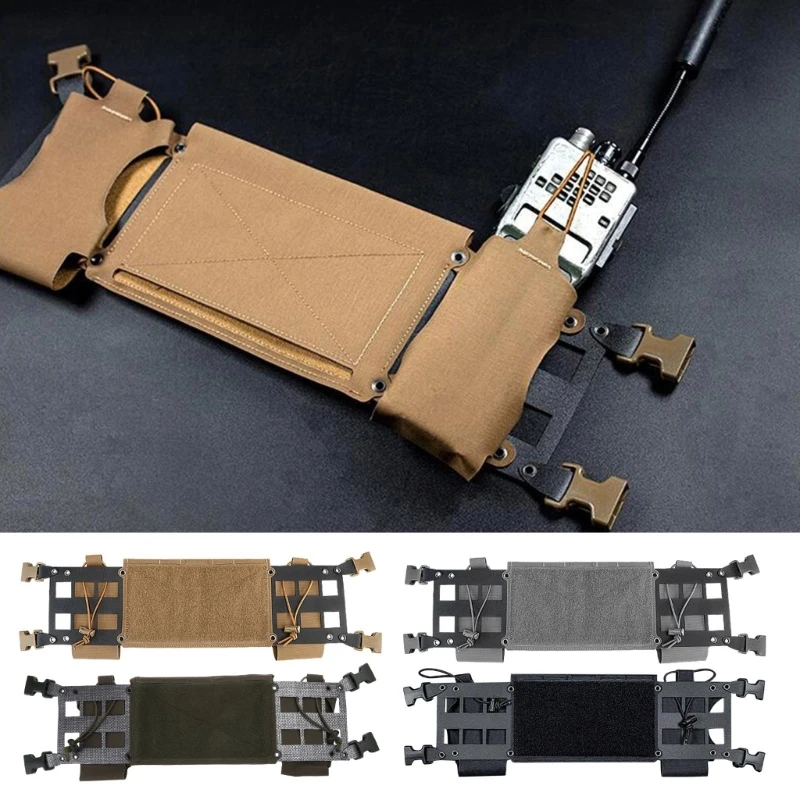 

Регулируемый нейлоновый нагрудный ремень, фланговая сумка охотничий жилет для пейнтбола с расширяемым шасси для охоты и