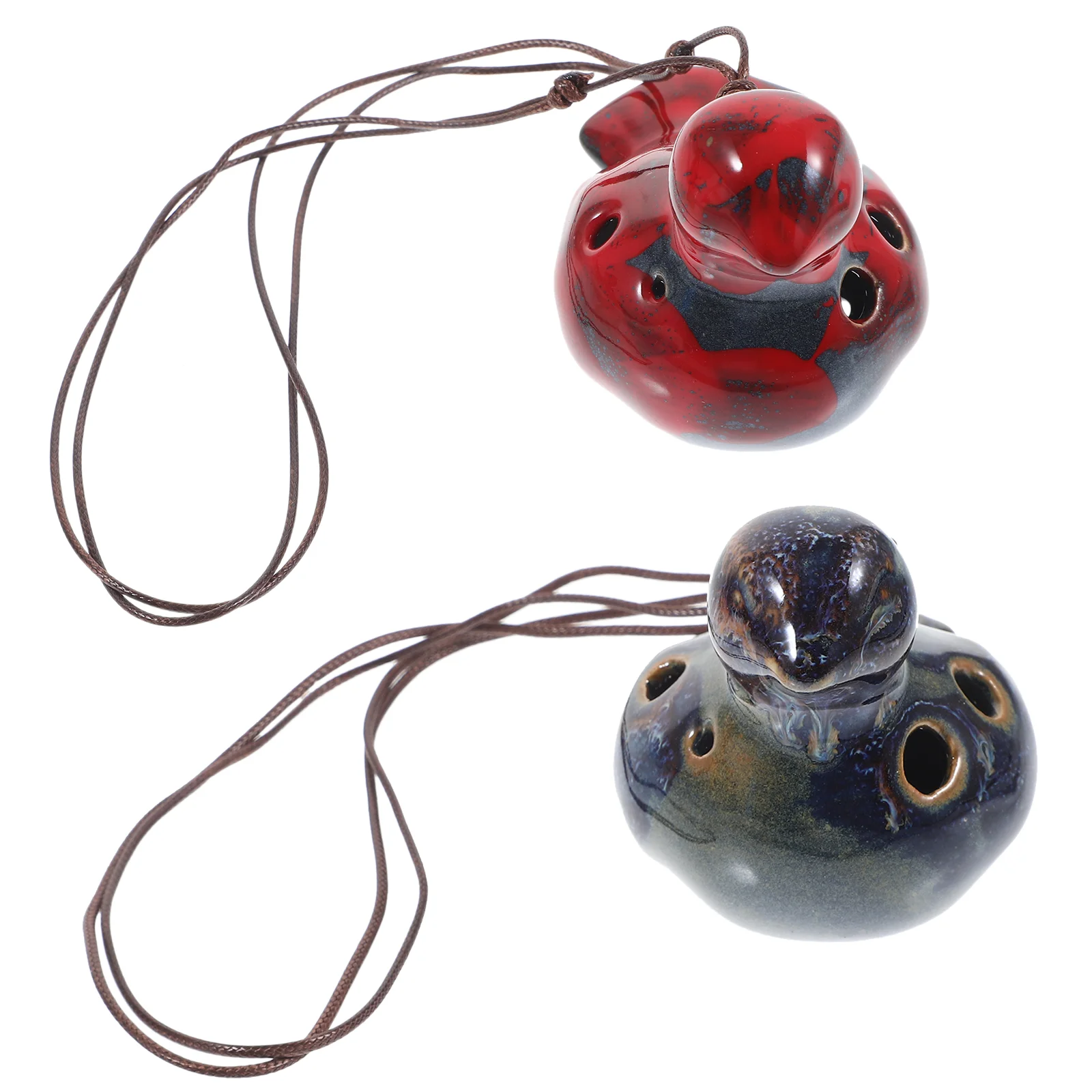 2pcs Ceramic Ocarina Musical Instrument 6-hole Decorative Ocarina Children Ocarina
2pcs Ceramic Ocarina Musical Instrument 6-hole Decorative Ocarina Children Ocarina