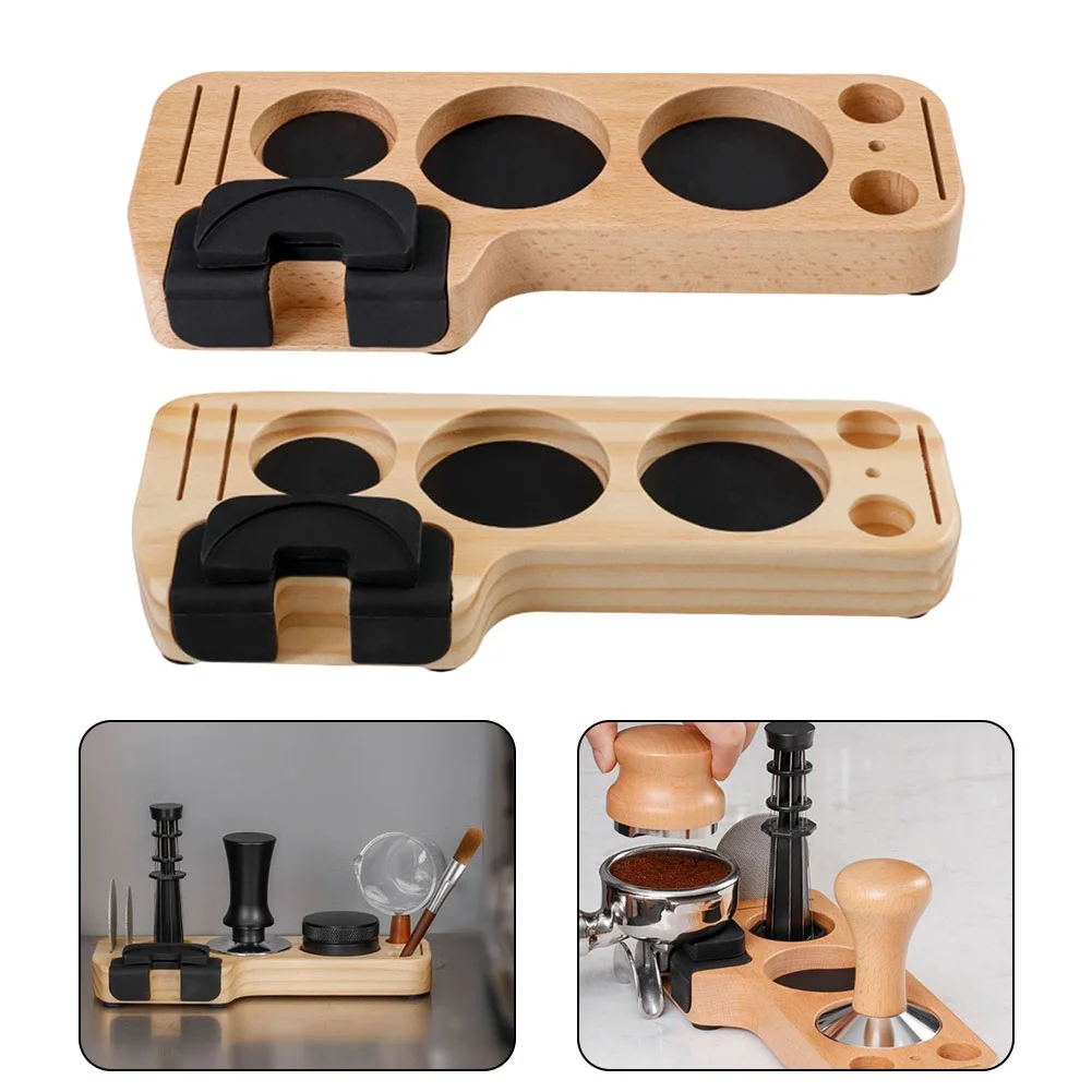 Espresso Coffee Tool Holder Wood Tamper Universal Portafilter Holder Tamper Stand Coffee Machine Accessories 25x7.5x2.5cm
Espresso Coffee Tool Holder Wood Tamper Universal Portafilter Holder Tamper Stand Coffee Machine Accessories 25x7.5x2.5cm
