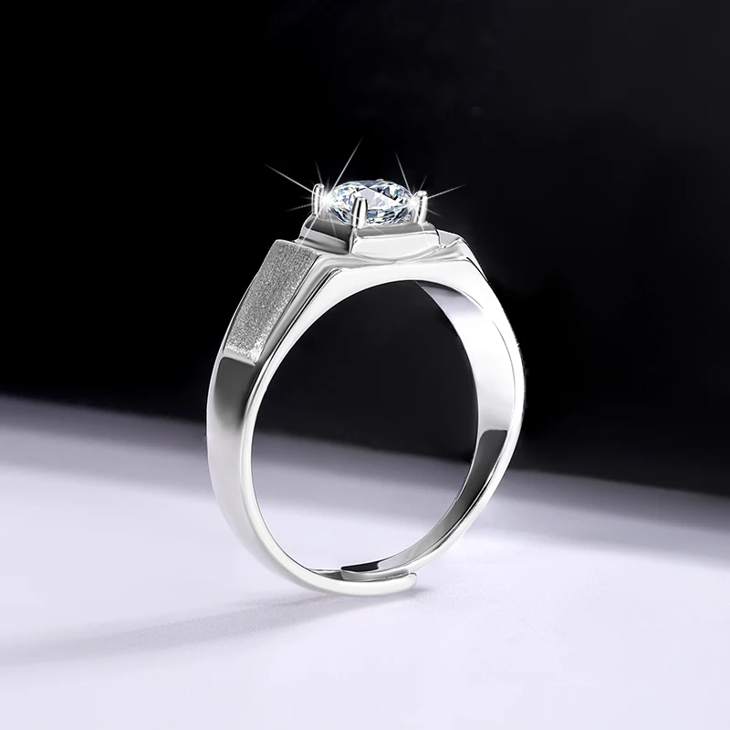 Fashion Diamond Wedding Ring, Classic Pure Silver Mosonite Diamond Ring, Fashion Colored Diamond, Platinum Diamond Ring Couple
Fashion Diamond Wedding Ring, Classic Pure Silver Mosonite Diamond Ring, Fashion Colored Diamond, Platinum Diamond Ring Couple