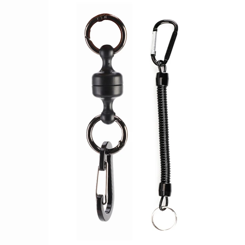 Portable Steel Fishing MRC Strong Magnetic Quick Release Clips Net Holder with Fishing Coil Lanyard Aluminum Carabiner
Portable Steel Fishing MRC Strong Magnetic Quick Release Clips Net Holder with Fishing Coil Lanyard Aluminum Carabiner
