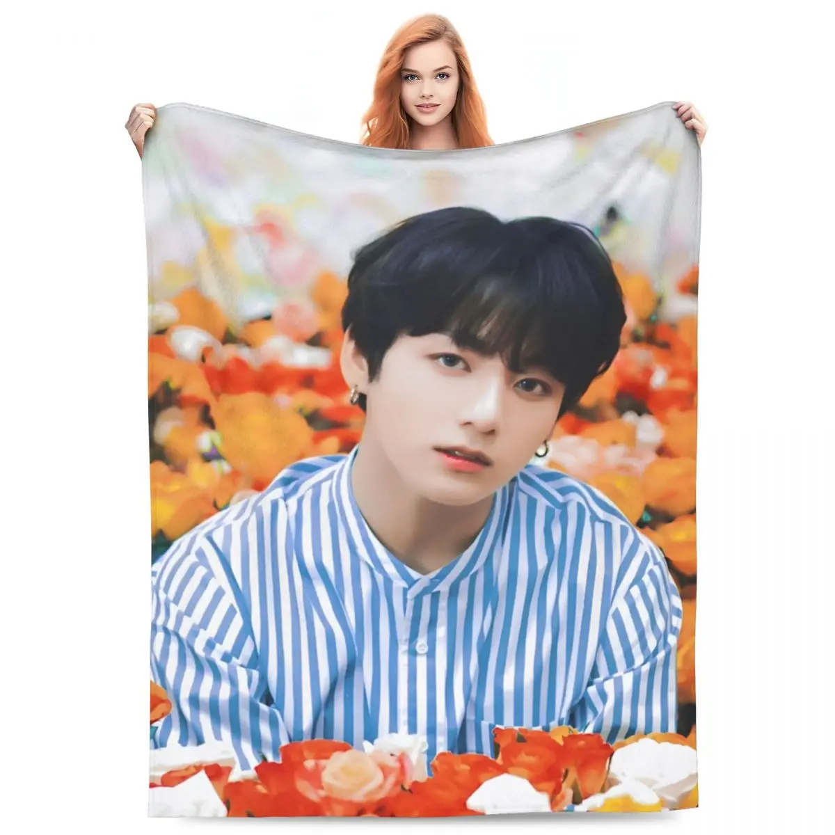 Одеяло Jeon Jung-Kook Kpop, флисовое осенне-зимнее многофункциональное теплое покрывало для дивана, автомобильное одеяло
Одеяло Jeon Jung-Kook Kpop, флисовое осенне-зимнее многофункциональное теплое покрывало для дивана, автомобильное одеяло