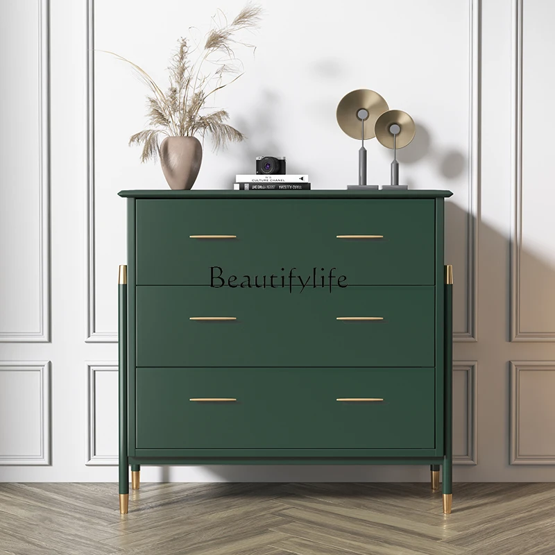 Affordable Luxury Style Bedroom Locker Simple Modern Drawer American Three-Bucket Cabinet Solid Wood Entrance Cabinet 
Affordable Luxury Style Bedroom Locker Simple Modern Drawer American Three-Bucket Cabinet Solid Wood Entrance Cabinet