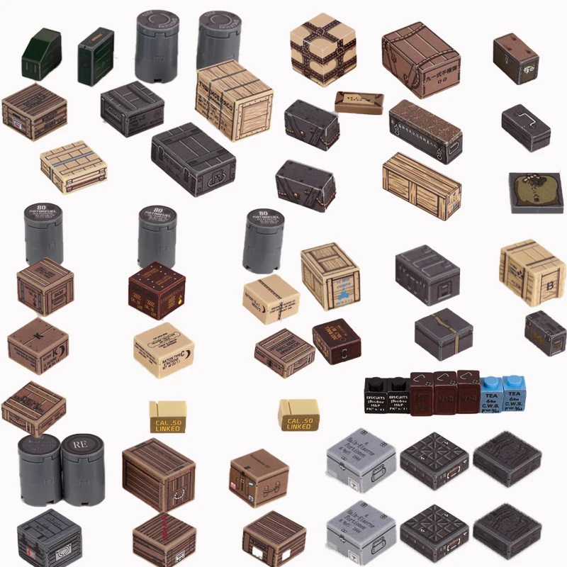 WW2 US German Material Package Building Blocks Soviet Union Solider Figures Army Tool Box Weapons Accessories Bricks Toys Gifts 
WW2 US German Material Package Building Blocks Soviet Union Solider Figures Army Tool Box Weapons Accessories Bricks Toys Gifts