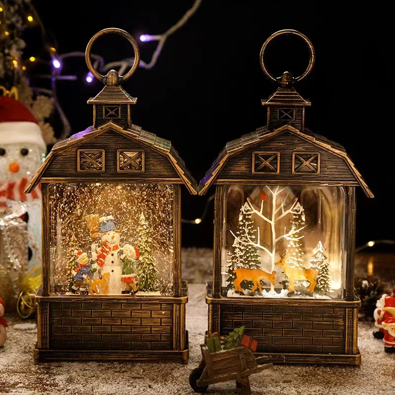 Christmas Decorations Scene Arrangement Santa Claus Barn Music Box Octaves Crystal Ball Ornaments Crafts
Christmas Decorations Scene Arrangement Santa Claus Barn Music Box Octaves Crystal Ball Ornaments Crafts