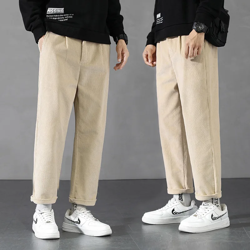 New Four Seasons Men Casual Pants Japanese Loose Straight Sports Pants Casual Ruffian Large Size Trousers Young Men Show Figure
New Four Seasons Men Casual Pants Japanese Loose Straight Sports Pants Casual Ruffian Large Size Trousers Young Men Show Figure