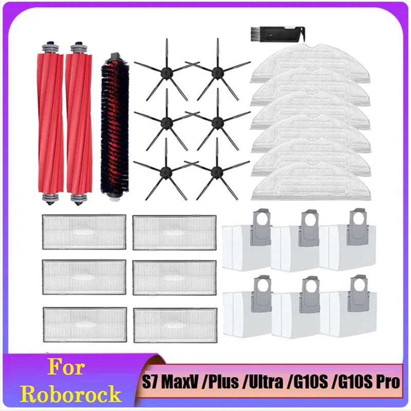 Комплект аксессуаров для робота-пылесоса Xiaomi Roborock S7 Maxv / Plus / Ultra G10S / G10S Pro, запчасти, 28 шт.
Комплект аксессуаров для робота-пылесоса Xiaomi Roborock S7 Maxv / Plus / Ultra G10S / G10S Pro, запчасти, 28 шт.
