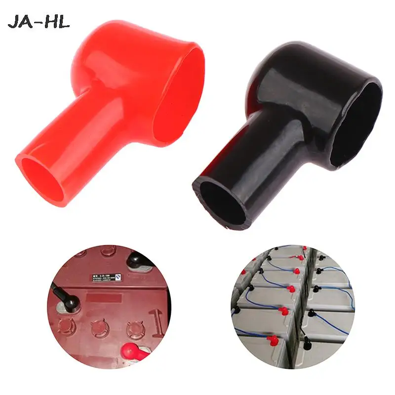 

1Pair new Car Battery Negative Positive Terminal Covers Cap Boat Insulating Protector Battery Insulating Covers Car Accessories