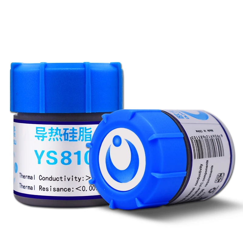 4.39 W/m-k 25g ys810 small bottle cooling Paste CPU Conductive thermal silicone grease
4.39 W/m-k 25g ys810 small bottle cooling Paste CPU Conductive thermal silicone grease