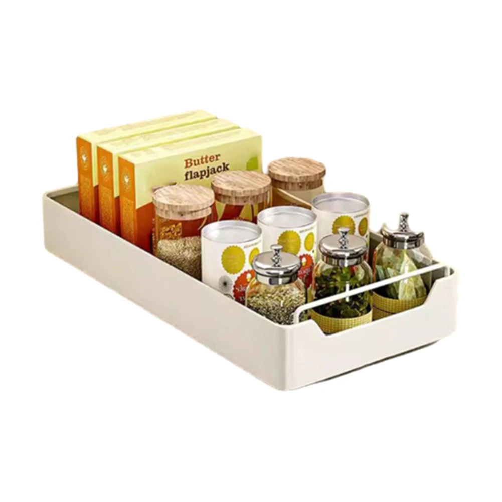 1pc Installation-Free Kitchen Pull-Out Spice Rack Household Storage Rack Storage Box Home Storage Organization Accessories
1pc Installation-Free Kitchen Pull-Out Spice Rack Household Storage Rack Storage Box Home Storage Organization Accessories