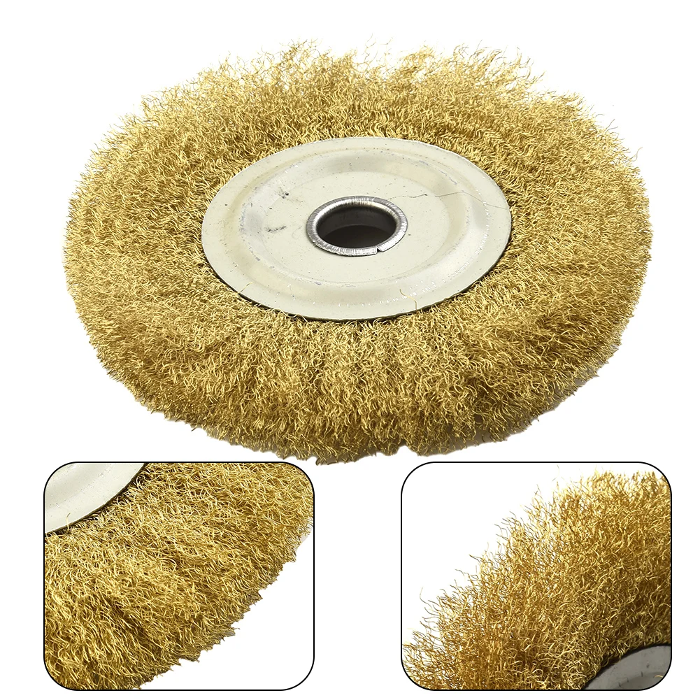 Copper Wire Wheel Brush, 5 inch Size, for Adhesion Roughening, Appearance Finishing, and Cleaning and Reliable Tool
Copper Wire Wheel Brush, 5 inch Size, for Adhesion Roughening, Appearance Finishing, and Cleaning and Reliable Tool