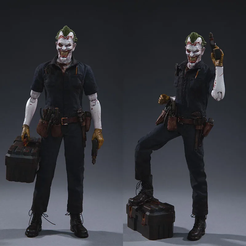 Оригинальные оригинальные игрушки SWTOYS FS037, новая серия Joker № 52, персонажи фильмов в масштабе 1:6, портретная модель, игрушка
Оригинальные оригинальные игрушки SWTOYS FS037, новая серия Joker № 52, персонажи фильмов в масштабе 1:6, портретная модель, игрушка