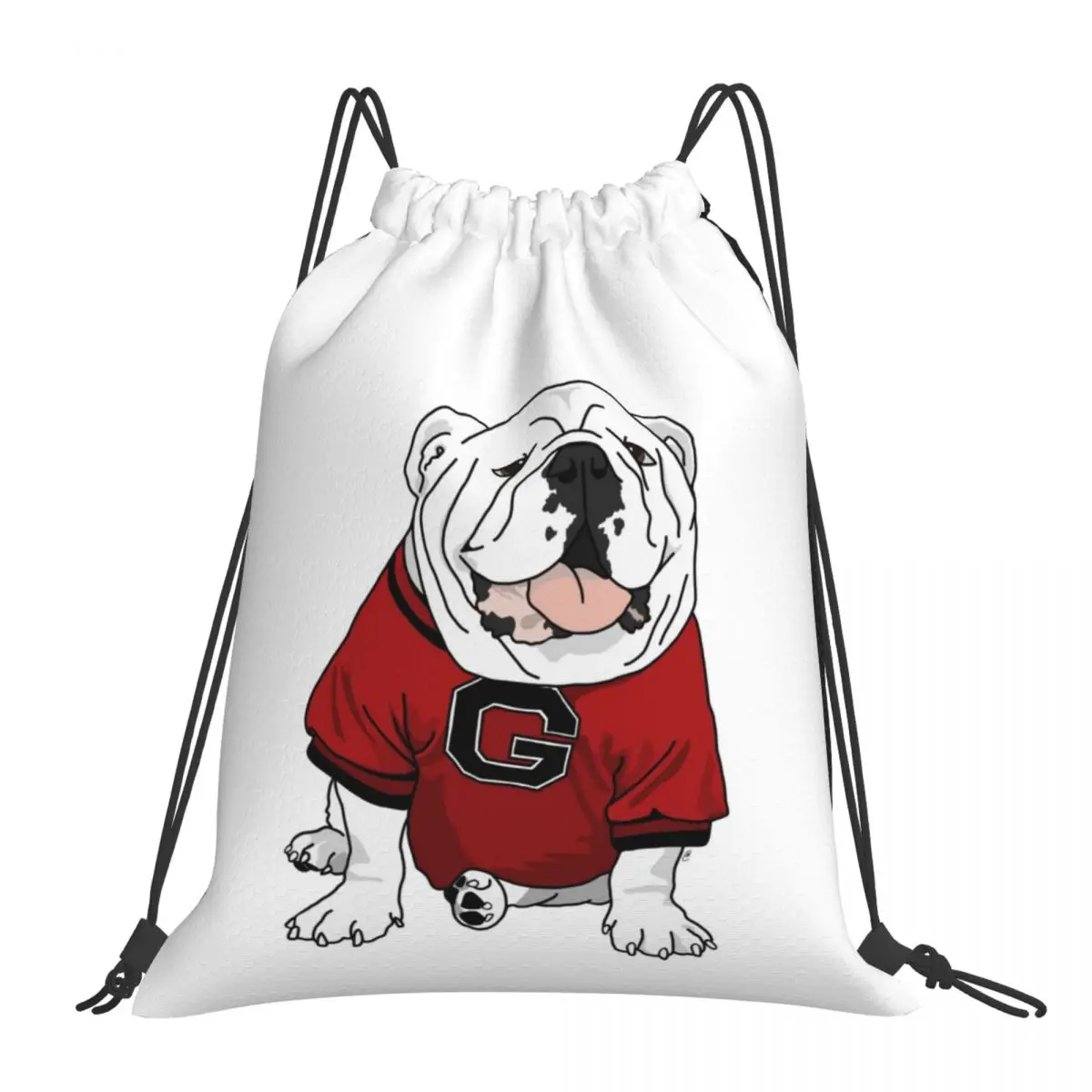 Повседневные Портативные Сумки на шнурке UGA рюкзаки Bulldog, карманная спортивная сумка на шнурке, сумка для книг для мужчин, женщин, студентов
Повседневные Портативные Сумки на шнурке UGA рюкзаки Bulldog, карманная спортивная сумка на шнурке, сумка для книг для мужчин, женщин, студентов