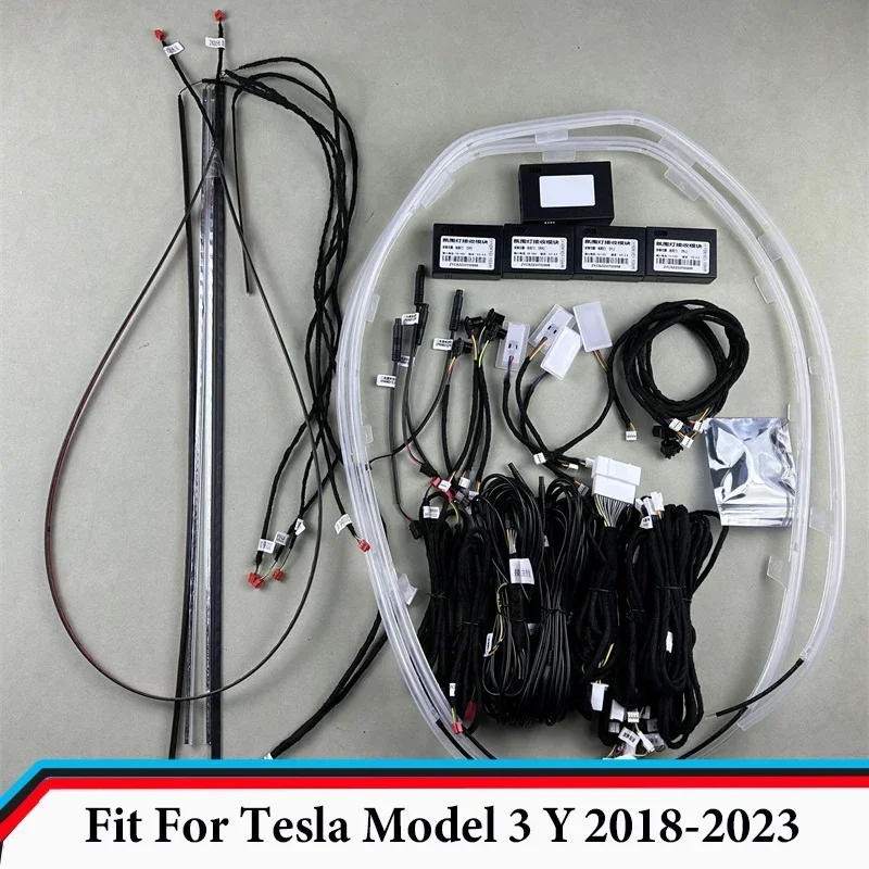 Dynamic Light and Shadow 128 Color Ambient Light Suitable for Tesla Model 3 Y 2018 - 2024 Modification Phantom Ambient Lamp
Dynamic Light and Shadow 128 Color Ambient Light Suitable for Tesla Model 3 Y 2018 - 2024 Modification Phantom Ambient Lamp