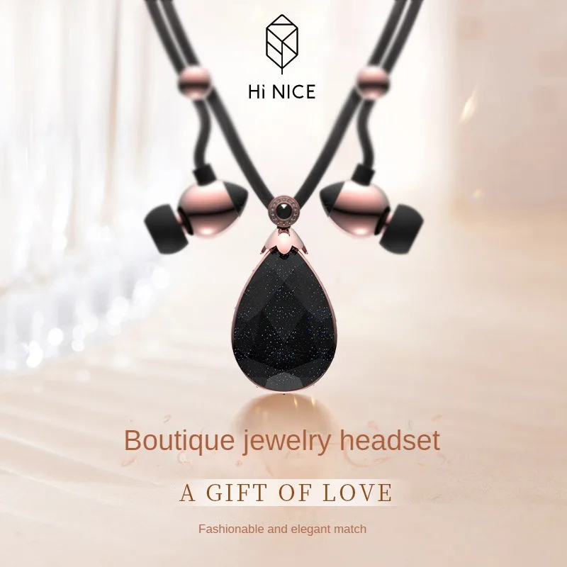 Jewelry halterneck smart bluetooth headset fashion style pendant valentine's day gift bluetooth headset
Jewelry halterneck smart bluetooth headset fashion style pendant valentine's day gift bluetooth headset