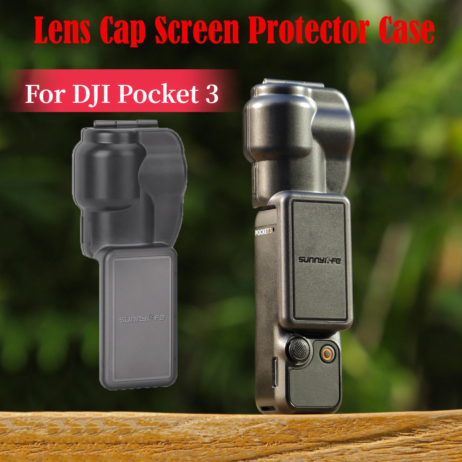 

Защитная крышка для объектива DJI Osmo Pocket 3, Внешняя защита для объектива DJI Pocket3, задняя крышка для подвески, запасные части, аксессуары для камеры