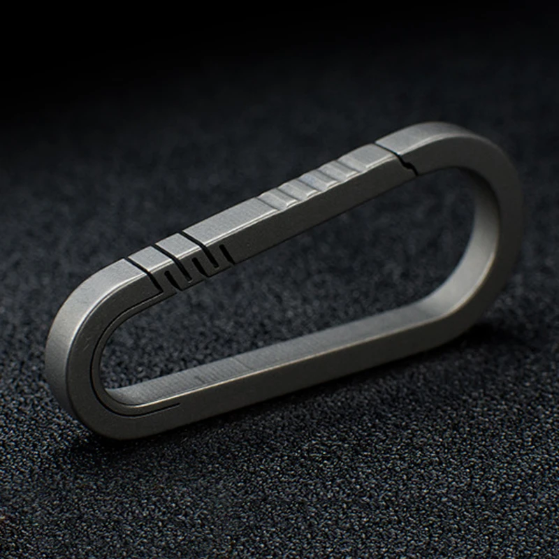 Lightweight Titanium-Alloy Keychain Backpack Hanging Buckle Outdoor Carabiner Outdoor Carabiner Rustproof Quick Rebound
Lightweight Titanium-Alloy Keychain Backpack Hanging Buckle Outdoor Carabiner Outdoor Carabiner Rustproof Quick Rebound