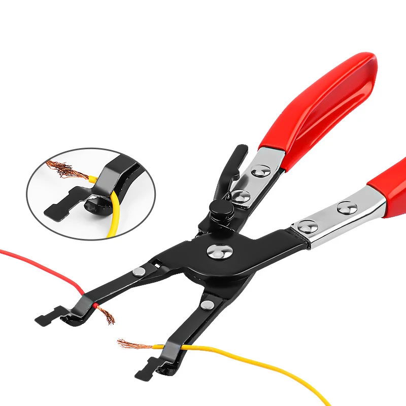 Universal Car Vehicle Soldering Aid Pliers Hold 2 Wires Innovative Car Repair Tool Garage Tools Wire Welding Clamp
Universal Car Vehicle Soldering Aid Pliers Hold 2 Wires Innovative Car Repair Tool Garage Tools Wire Welding Clamp