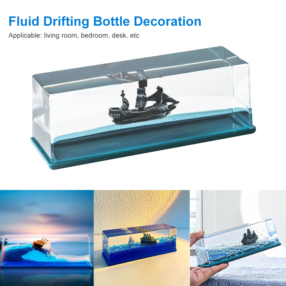 Acrylic Cruise Fluid Drift Bottle Hourglass Home Desktop Decoration Floating Boat Ornaments Home Living Room Decor Toy
Acrylic Cruise Fluid Drift Bottle Hourglass Home Desktop Decoration Floating Boat Ornaments Home Living Room Decor Toy