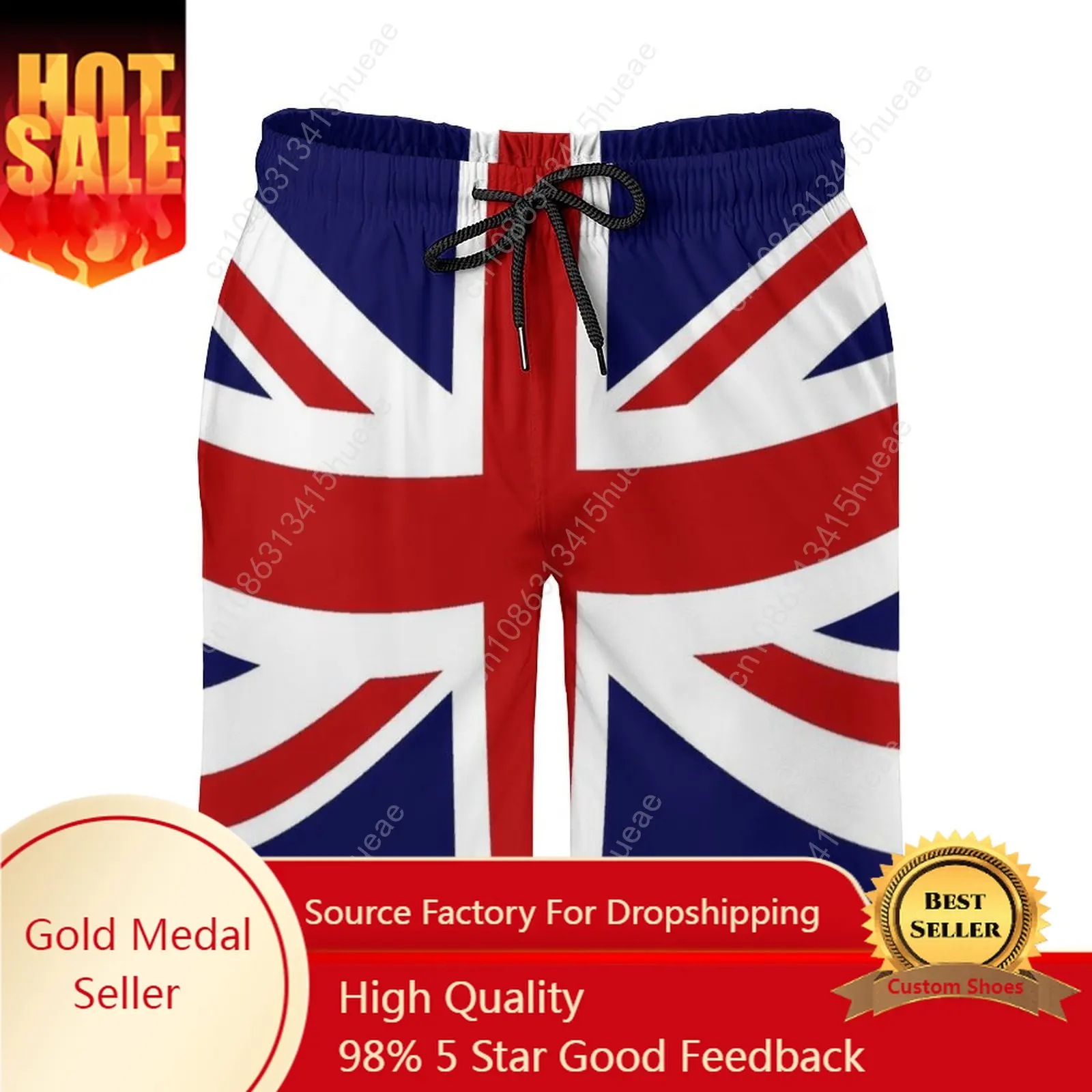 

Union Jack Flag Of The Uk New Mens Swim Shorts Quick Dry Beach Board Swimwear Fashion Volley Shorts Union Jack Flag United