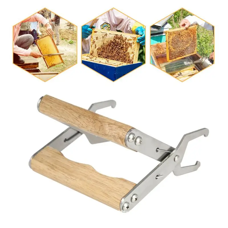 Beekeeping Frame Gripper Stainless Steel Beehive Clip Frame Lifter Tool Dedicated Equipment Beekeeping Supplies for Beekeepers
Beekeeping Frame Gripper Stainless Steel Beehive Clip Frame Lifter Tool Dedicated Equipment Beekeeping Supplies for Beekeepers