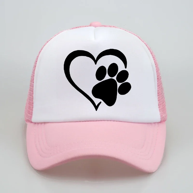 

Модная женская бейсболка с принтом love heart cat paw, хлопковая Повседневная забавная кепка для женщин и мужчин, Снэпбэк кепки в стиле хип-хоп
