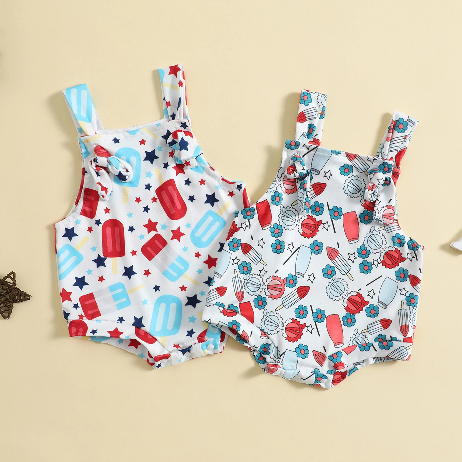 0-3Years Cute Toddler Baby Girls Summer Sling Romper Sleeveless Floral Popsicle Print Casual Playsuit Short Jumpsuits Outfits
0-3Years Cute Toddler Baby Girls Summer Sling Romper Sleeveless Floral Popsicle Print Casual Playsuit Short Jumpsuits Outfits
