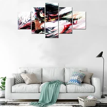 Modular Canvas Picture 5 Pieces HD Printed Abstract Painting Dark Ecchi Boy Anime Frame Decor For Living Room Modern Posters
Modular Canvas Picture 5 Pieces HD Printed Abstract Painting Dark Ecchi Boy Anime Frame Decor For Living Room Modern Posters