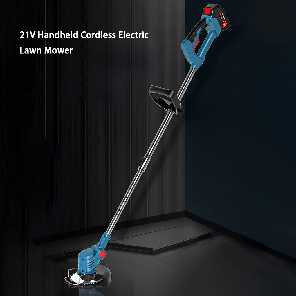 21V Electric Lawn Mower Household Garden Backyard Patio Adjustable Cordless Grasses Trimmer Trimming Device Accessory
21V Electric Lawn Mower Household Garden Backyard Patio Adjustable Cordless Grasses Trimmer Trimming Device Accessory