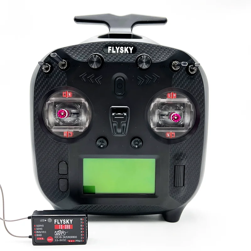 FLYSKY FS-ST8 2.4G 10CH ANT RGB Assistant 3.0 Radio Transmitter with FS-SR8 Receiver for RC Airplane Car Boat Robot FPV Drone
FLYSKY FS-ST8 2.4G 10CH ANT RGB Assistant 3.0 Radio Transmitter with FS-SR8 Receiver for RC Airplane Car Boat Robot FPV Drone