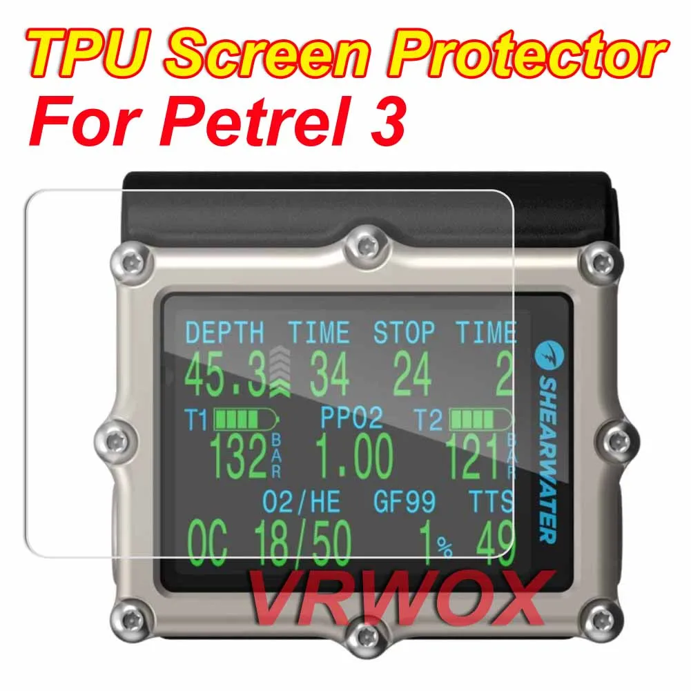 1/3 Pcs Protector For Shearwater Research Perdix 2 Petrel 3 Teric Dive Computer Film Clear TPU Nano Screen Guard Accessories
1/3 Pcs Protector For Shearwater Research Perdix 2 Petrel 3 Teric Dive Computer Film Clear TPU Nano Screen Guard Accessories