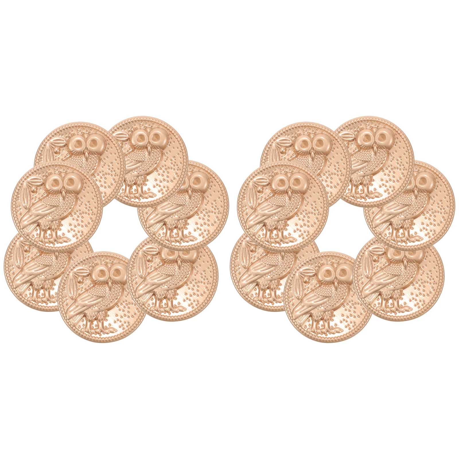 20 Pcs Owl Button Alloy Garment Buttons Vintage for Sewing Metal Clothing Small Coat Jeans Shaped
20 Pcs Owl Button Alloy Garment Buttons Vintage for Sewing Metal Clothing Small Coat Jeans Shaped