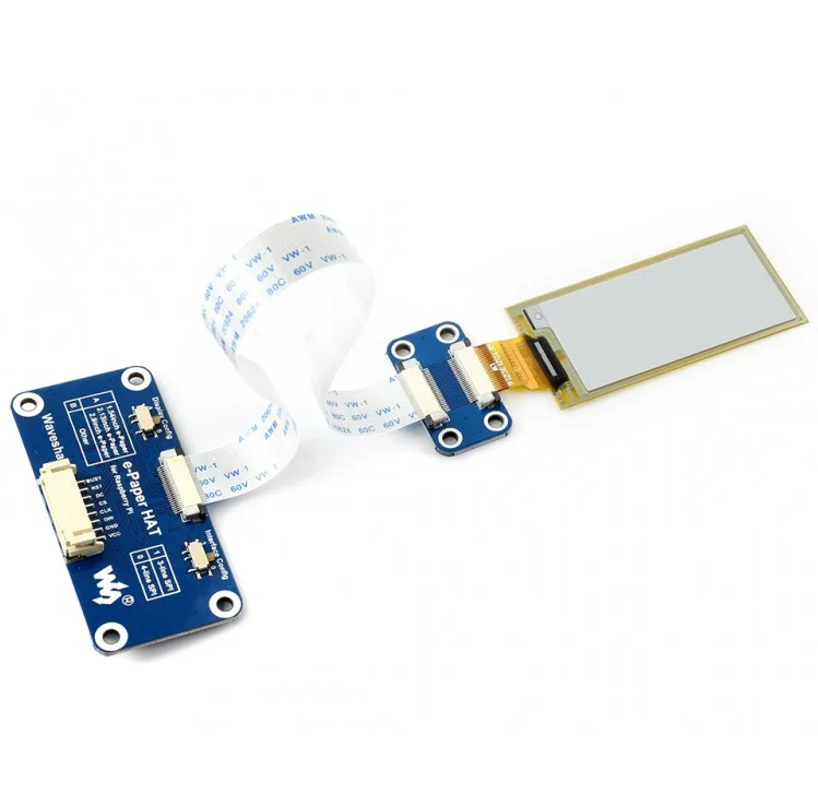 Шляпа для электронной бумаги Waveshare 2,13 дюйма (D) 212x104, гибкая шляпа для дисплея электронных чернил, черный/белый двухцветный интерфейс SPI
Шляпа для электронной бумаги Waveshare 2,13 дюйма (D) 212x104, гибкая шляпа для дисплея электронных чернил, черный/белый двухцветный интерфейс SPI