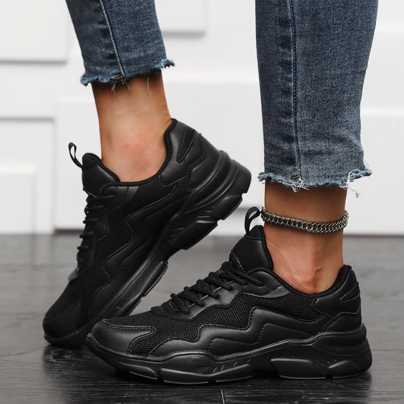 أحذية رياضية نسائية ريترو أحذية ركض قابلة للتنفس أحذية مشي عصرية ذات نعل سميك أحذية رياضية كاجوال متعددة الاستخدامات أحذية رياضية نسائية ريترو أحذية ركض قابلة للتنفس أحذية مشي عصرية ذات نعل سميك أحذية رياضية كاجوال متعددة الاستخدامات