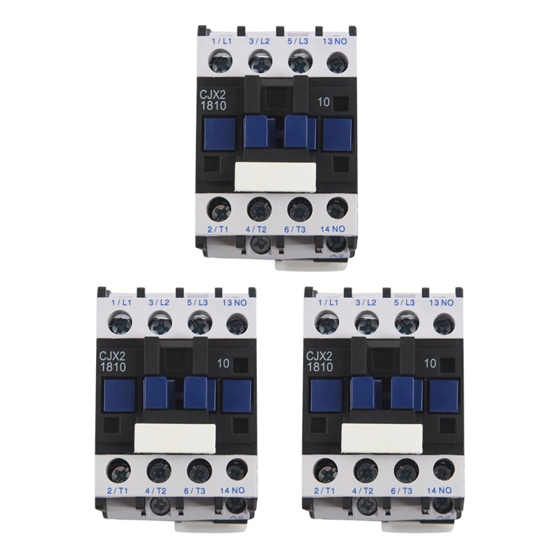 NEW-3X Power AC Contactor 1NO AC 220V 50/60Hz Coil Motor Starter Relay 32A 3-Phase-Pole
NEW-3X Power AC Contactor 1NO AC 220V 50/60Hz Coil Motor Starter Relay 32A 3-Phase-Pole