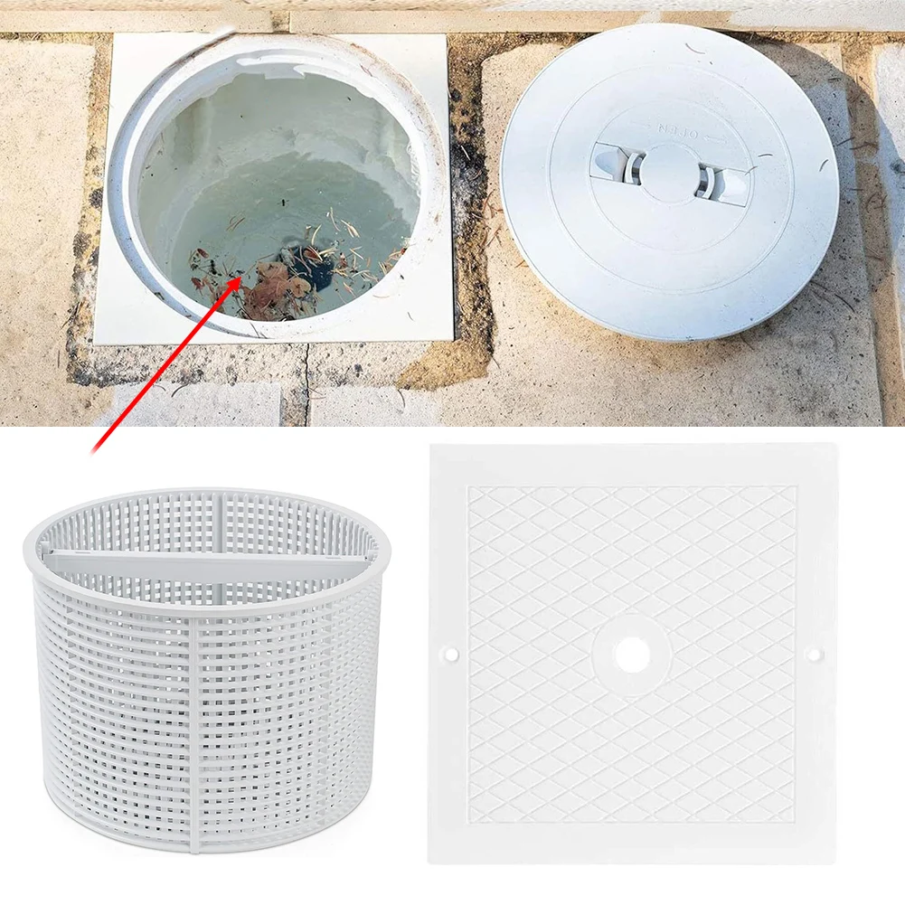 SPX1082CA/SPX1082E Skimmer Basket And Cover With Basket Support Rings SPX1082D Swimming Pool Cleaning Skimmer Basket And Cover
SPX1082CA/SPX1082E Skimmer Basket And Cover With Basket Support Rings SPX1082D Swimming Pool Cleaning Skimmer Basket And Cover