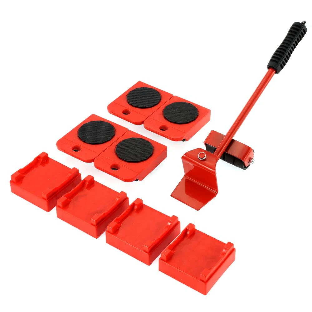9PCS Professional Furniture Mover Tool Set Heavy Stuffs Transport Lifter Wheeled Mover Roller with Wheel Bar Moving Hand Device
9PCS Professional Furniture Mover Tool Set Heavy Stuffs Transport Lifter Wheeled Mover Roller with Wheel Bar Moving Hand Device
