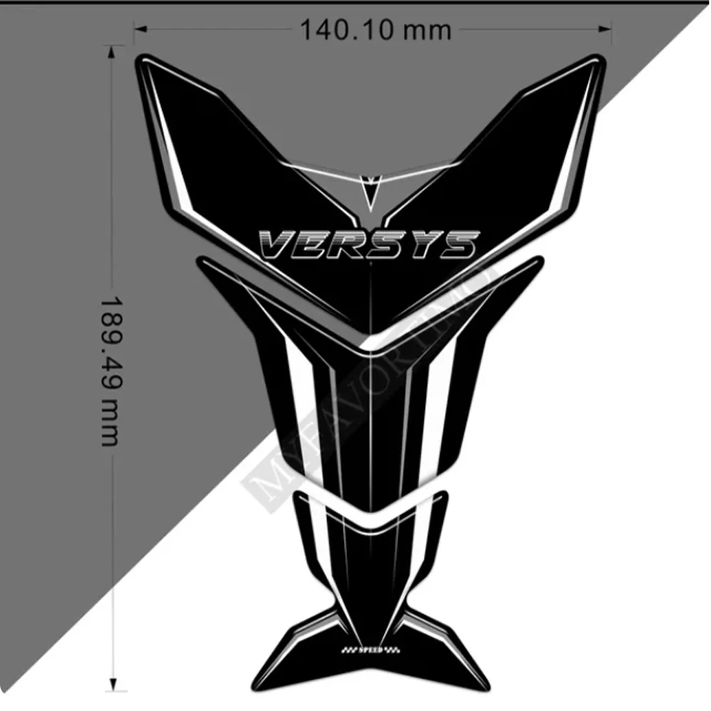 

Decal Trunk Luggage Cases Windshield VERSYS-X 250 Tank Pad Stickers For Kawasaki VERSYS 300 400 650 1000 Adventure Protection D