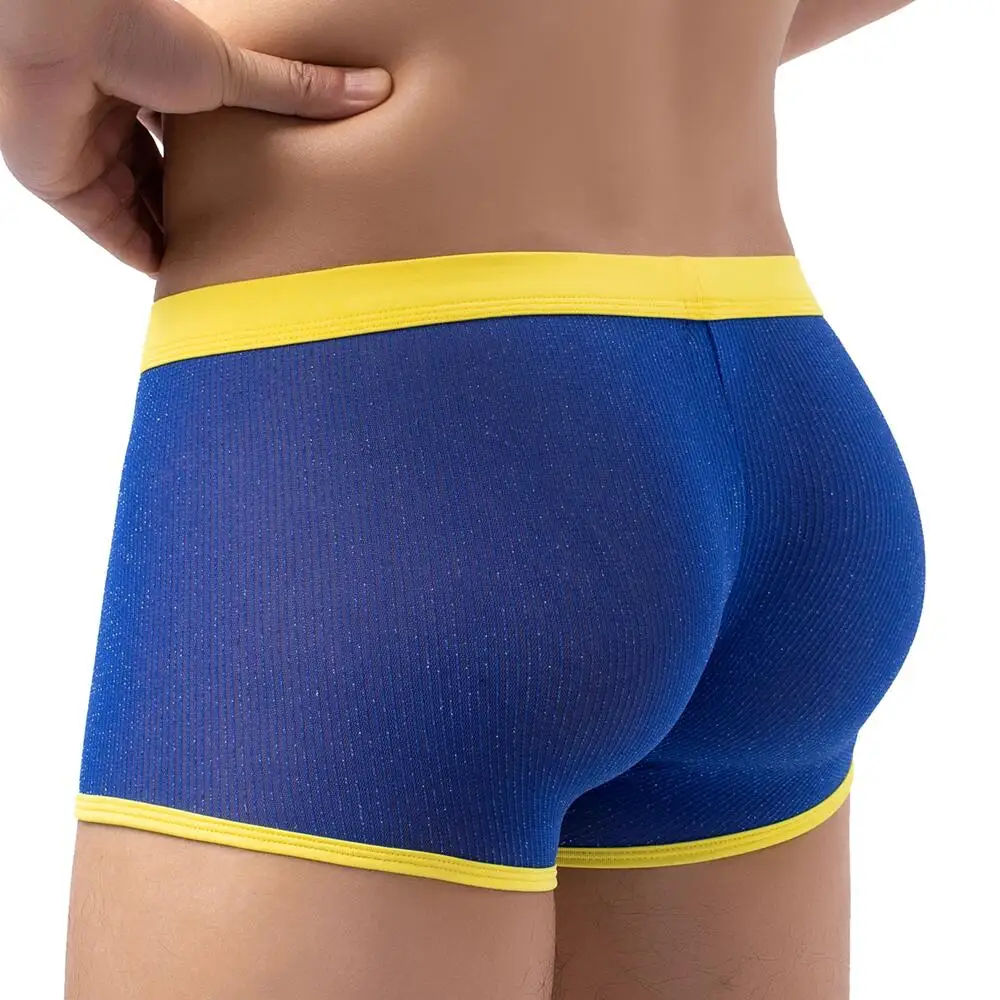 Men's Underwear Boxers Sexy Mesh Transparent Boxer Shorts Low Waist Breathable Panties Boxer for Man
Men's Underwear Boxers Sexy Mesh Transparent Boxer Shorts Low Waist Breathable Panties Boxer for Man