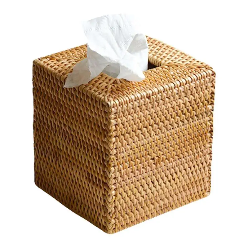 Rattan Napkin Box Boho Woven Tissue Holder Reusable Tissue Box Organizer Dispenser For Bathroom Dining Table Car Offices And
Rattan Napkin Box Boho Woven Tissue Holder Reusable Tissue Box Organizer Dispenser For Bathroom Dining Table Car Offices And