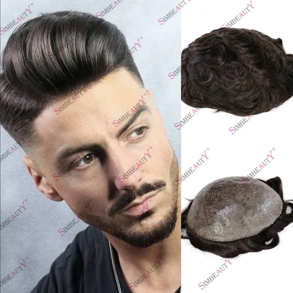 Natural Hairline Toupee for Men Indian Human Hair Capillary Hair Replacement System Prosthesis Injected Durable Skin Base Toupee
Natural Hairline Toupee for Men Indian Human Hair Capillary Hair Replacement System Prosthesis Injected Durable Skin Base Toupee