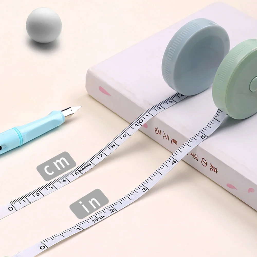 Soft Tape Measure Double Scale Body Sewing Flexible Ruler for Weight Loss Medical Body Measurement Sewing Tailor Craft
Soft Tape Measure Double Scale Body Sewing Flexible Ruler for Weight Loss Medical Body Measurement Sewing Tailor Craft