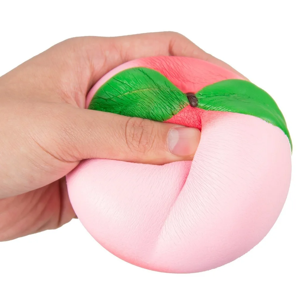 

Squishy Peach Antistress Funny Gadget Ball Squeese Slow Rising Stress Reliever kawai SimulationVenting Fruit Kids Adult Toys