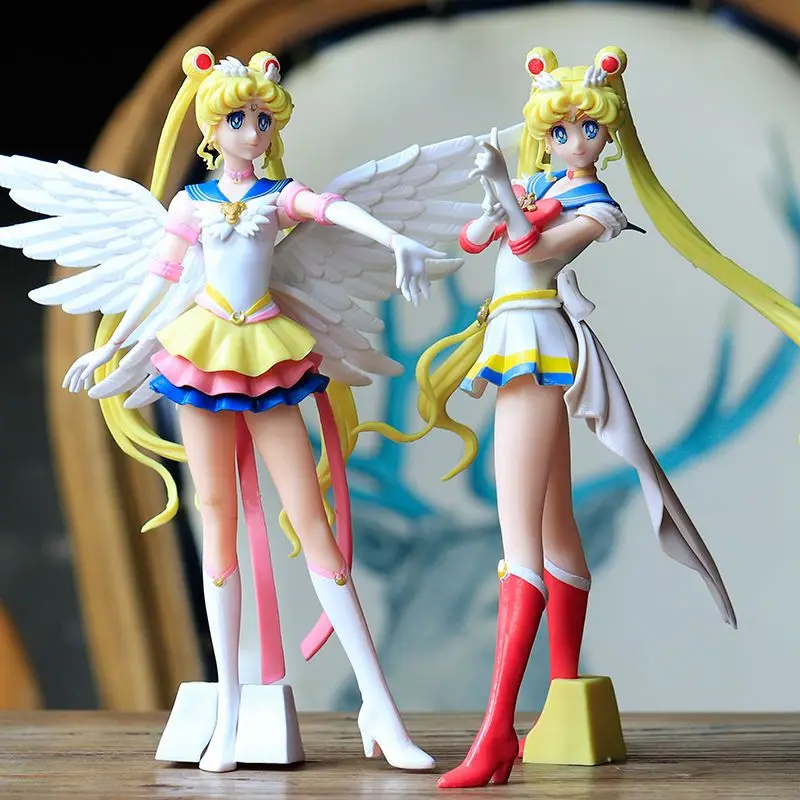 

New Banpresto Glitter Glamours Super Sailor Moon Mars Mercury Jupiter Venus Neptune Uranus Action Figure Statue Model Toy Gift