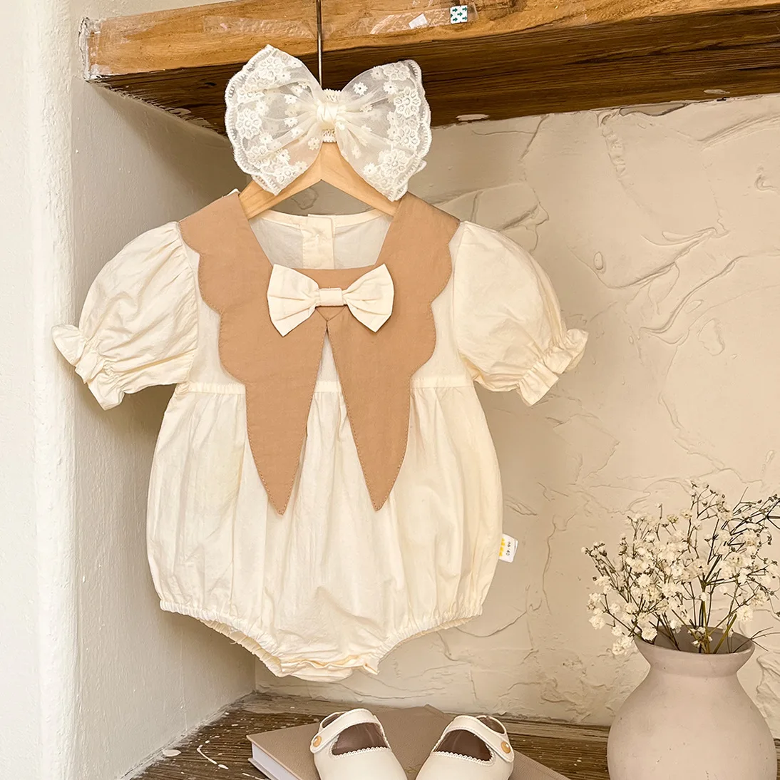 2024 Summer Baby Bodysuits Short Sleeve Baby Girl Sweet Bow Onesies Thin Cotton Infant One-piece Jumpsuits Toddler Girl Clothes
2024 Summer Baby Bodysuits Short Sleeve Baby Girl Sweet Bow Onesies Thin Cotton Infant One-piece Jumpsuits Toddler Girl Clothes