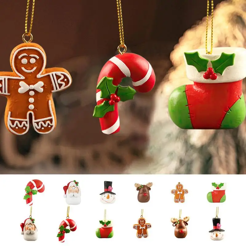 6pcs Gingerbread Men Figurines Christmas Sculpture Resin Ornaments Santa Claus Desktop Pendant Christmas Decoration Accessories
6pcs Gingerbread Men Figurines Christmas Sculpture Resin Ornaments Santa Claus Desktop Pendant Christmas Decoration Accessories