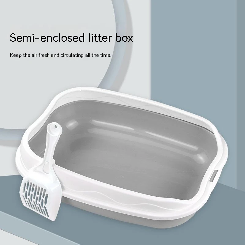 2023 New Semi-Enclosed Automatic Cat Toilet Cat Litter Box Sand Table Kitten Portable Splash-proof Open Cat Supplies
2023 New Semi-Enclosed Automatic Cat Toilet Cat Litter Box Sand Table Kitten Portable Splash-proof Open Cat Supplies